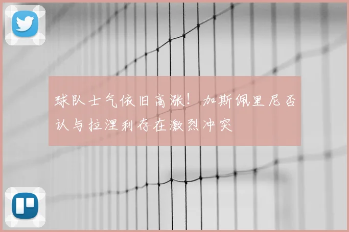 球队士气依旧高涨!加斯佩里尼否认与拉涅利存在激烈冲突